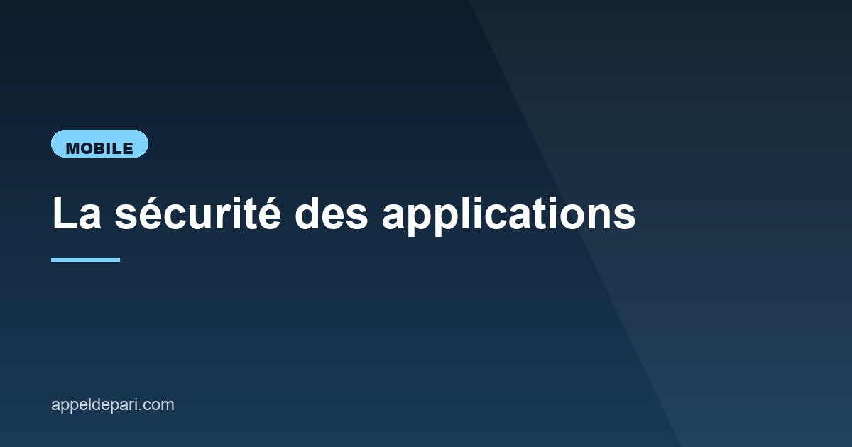 Illustration de l'article consacré à la sécurité des applications